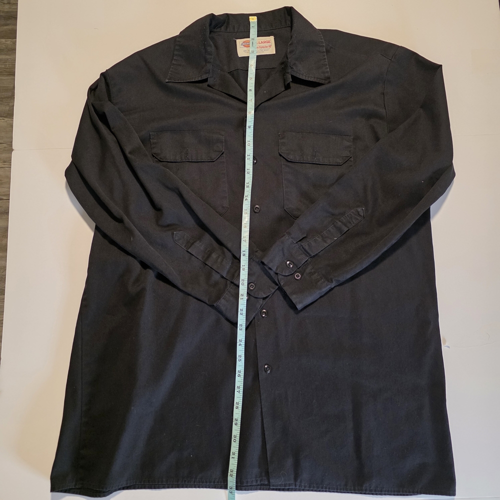 Men's Black Button-Up Jacket